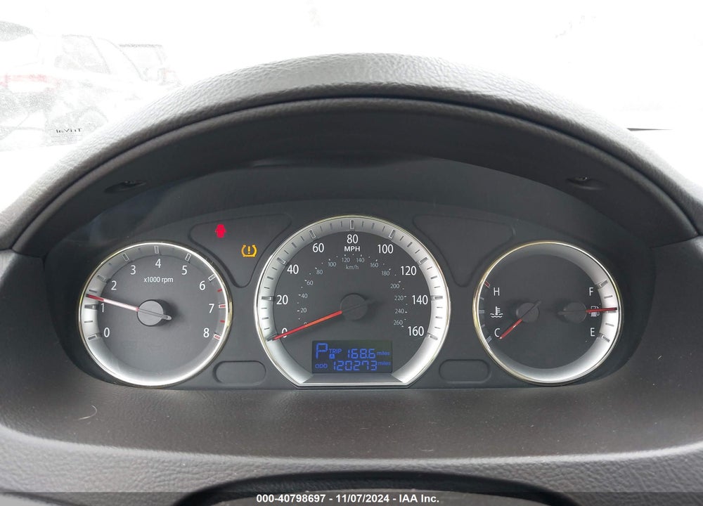 2009 HYUNDAI SONATA GLS VIN: 5NPET46C09H507373
