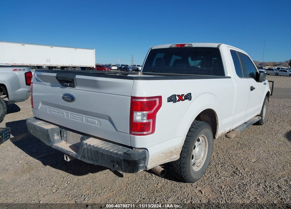 2018 FORD F-150 XL VIN: 1FTFX1E50JKD82343