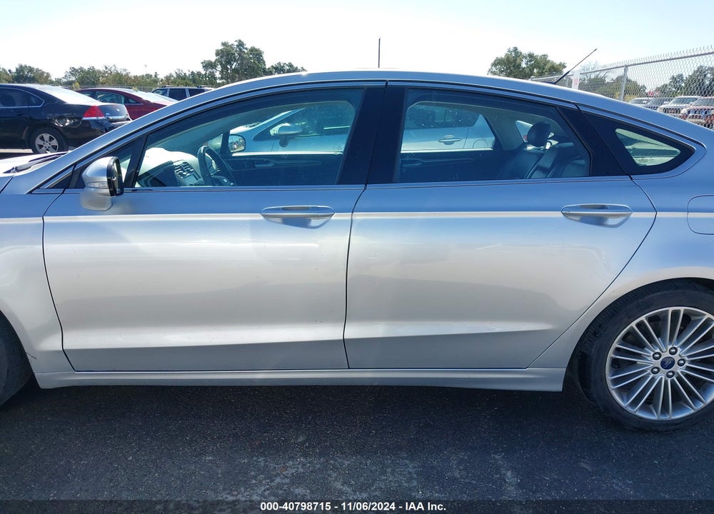 2016 FORD FUSION SE VIN: 3FA6P0HDXGR267949