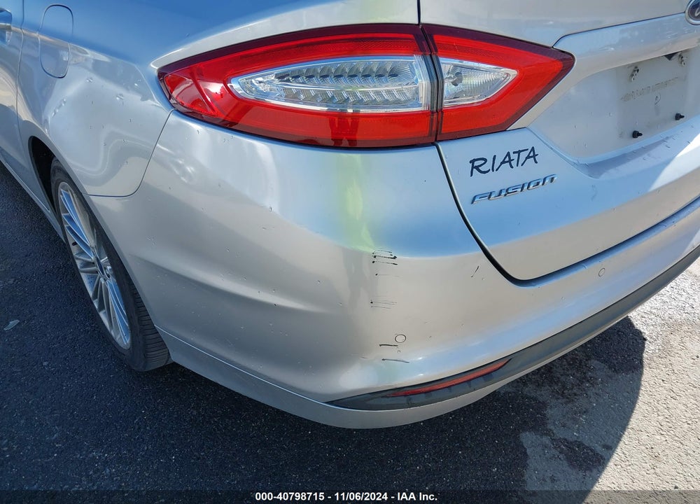 2016 FORD FUSION SE VIN: 3FA6P0HDXGR267949