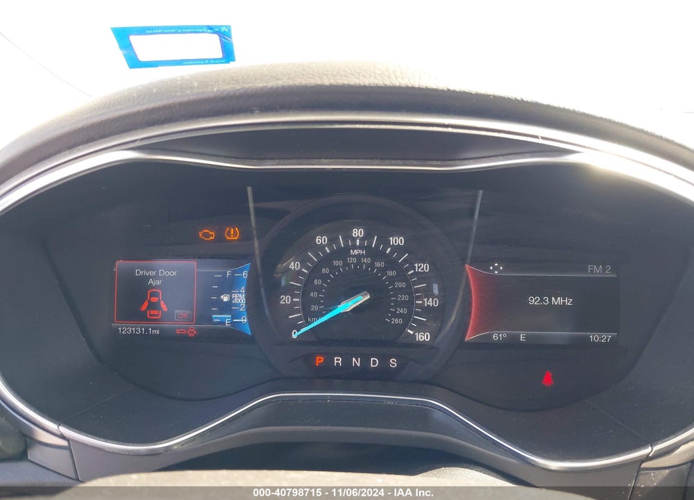 2016 FORD FUSION SE VIN: 3FA6P0HDXGR267949
