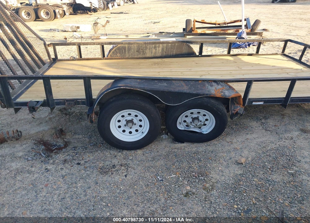 2017 CARRY ON TRAILER VIN: 4YMBU142XHG053724