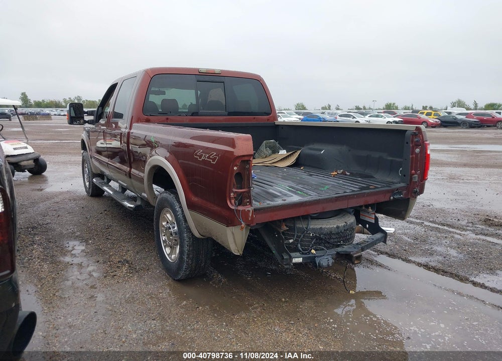 2008 HARLEY-DAVIDSON FORD F-250 FX4//KING RANCH/LARIAT/XL/XLT VIN: 1FTSW21YX8EC87367