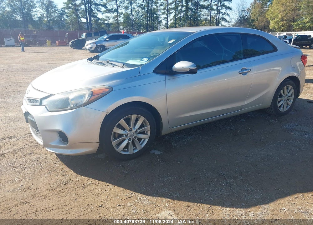 2014 KIA FORTE KOUP EX VIN: KNAFX6A85E5243789