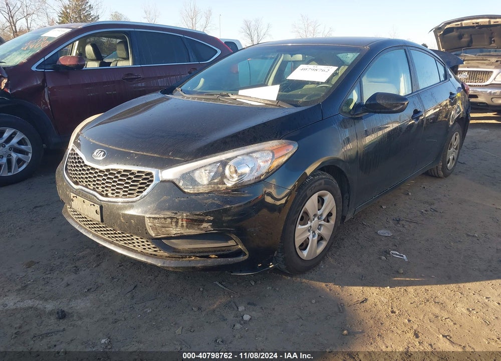 2016 KIA FORTE LX VIN: KNAFK4A66G5500138