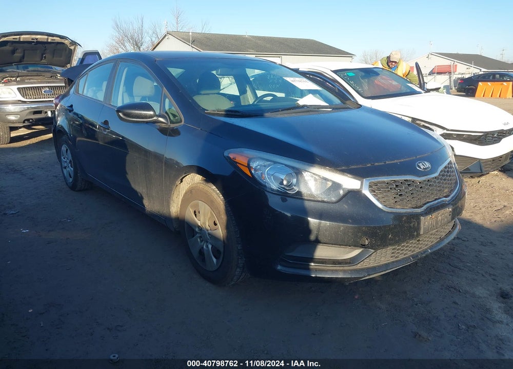 2016 KIA FORTE LX VIN: KNAFK4A66G5500138