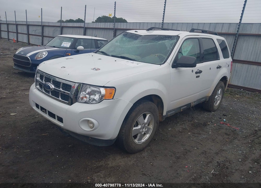 2011 FORD ESCAPE XLT VIN: 1FMCU0DGXBKB53822