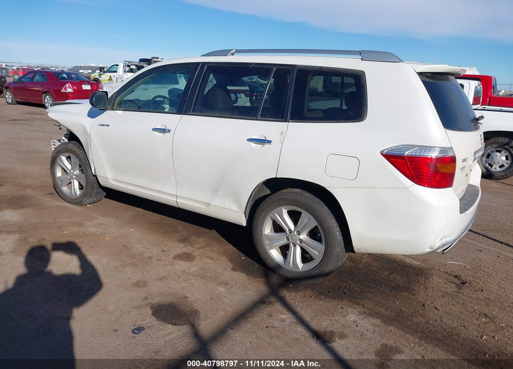 2009 TOYOTA HIGHLANDER LIMITED VIN: JTEES42A592141172