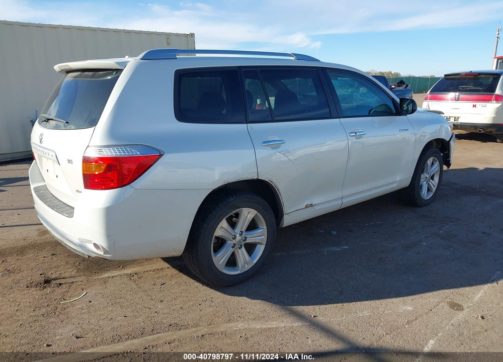 2009 TOYOTA HIGHLANDER LIMITED VIN: JTEES42A592141172