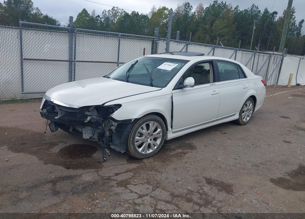 2011 TOYOTA AVALON VIN: 4T1BK3DB6BU397348