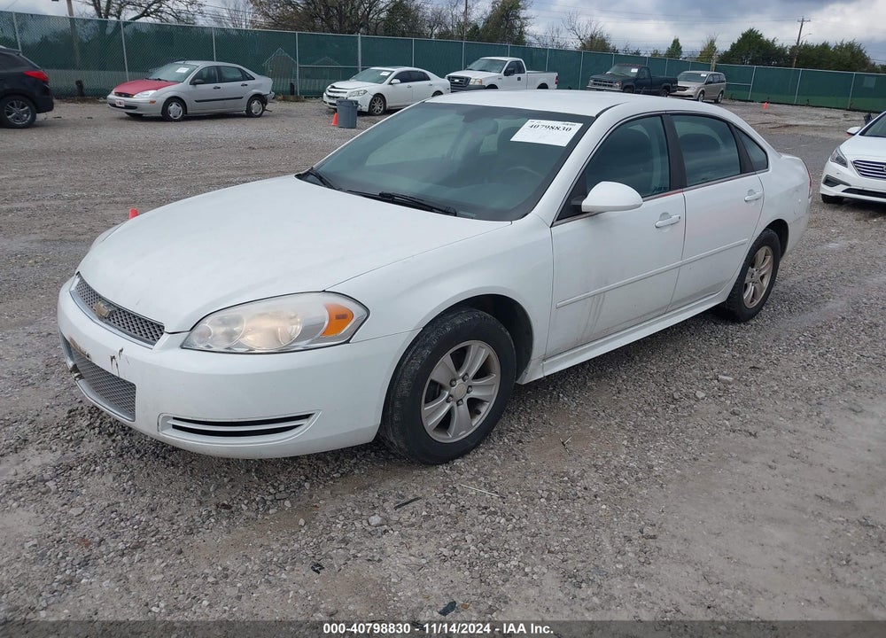 2013 CHEVROLET IMPALA LS VIN: 2G1WA5E36D1119438