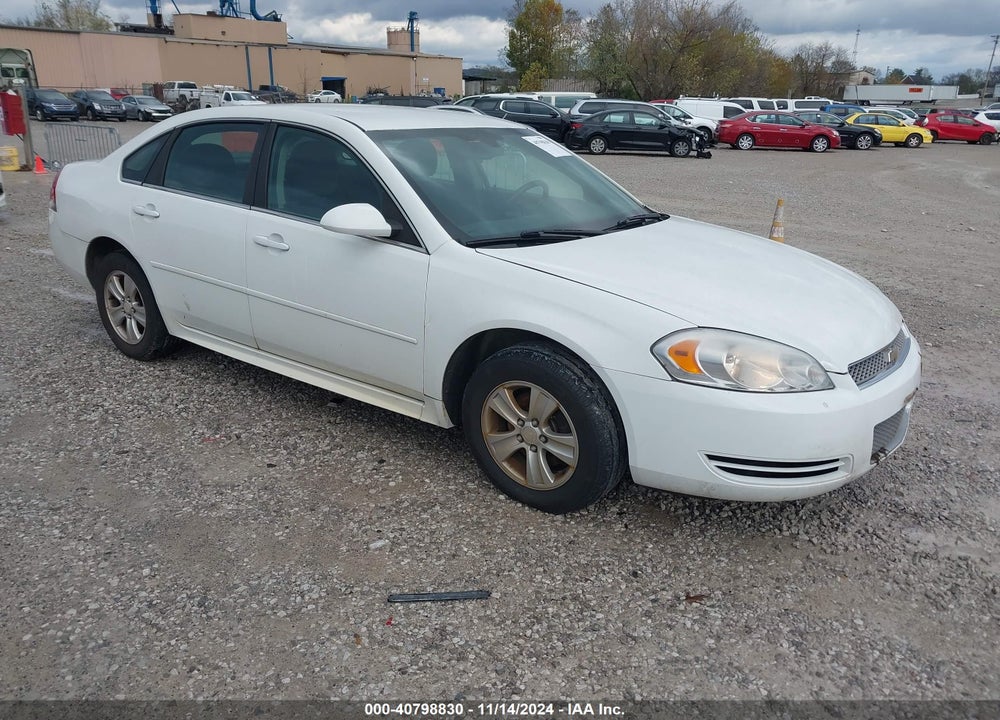 2013 CHEVROLET IMPALA LS VIN: 2G1WA5E36D1119438