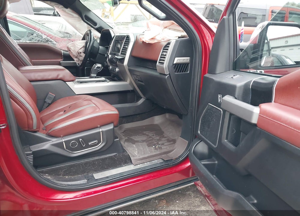 2018 FORD F-150 PLATINUM VIN: 1FTEW1EG4JFC11720