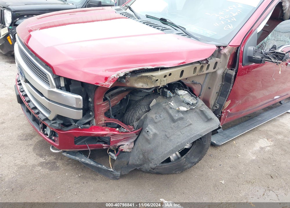 2018 FORD F-150 PLATINUM VIN: 1FTEW1EG4JFC11720