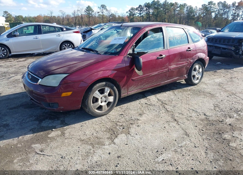 2007 FORD FOCUS S/SE/SES VIN: 1FAHP37N77W198400