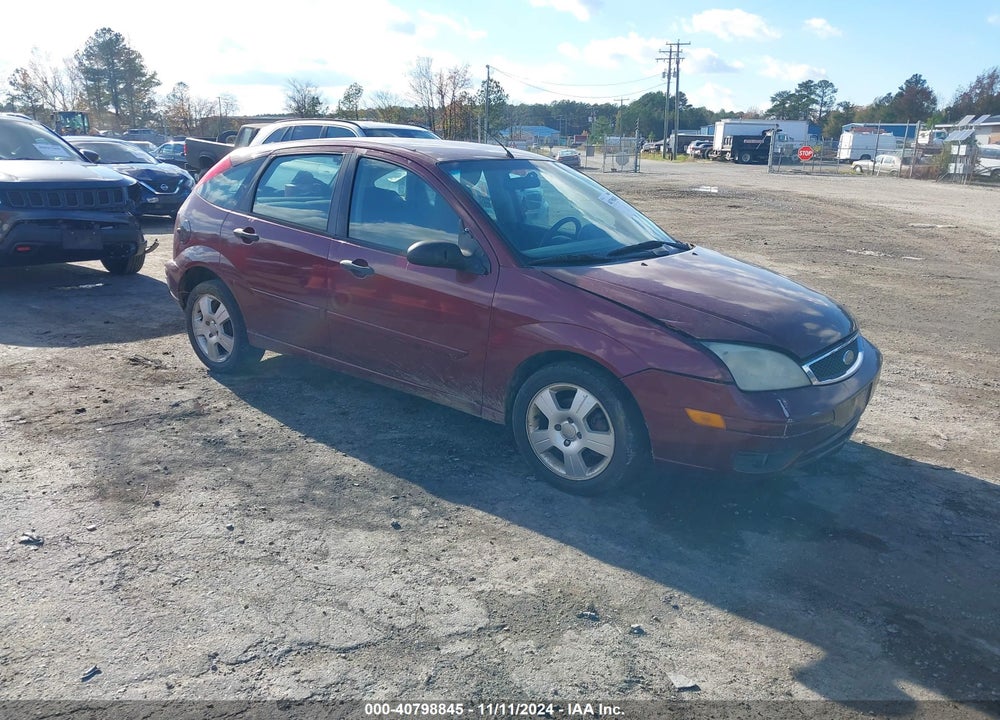 2007 FORD FOCUS S/SE/SES VIN: 1FAHP37N77W198400