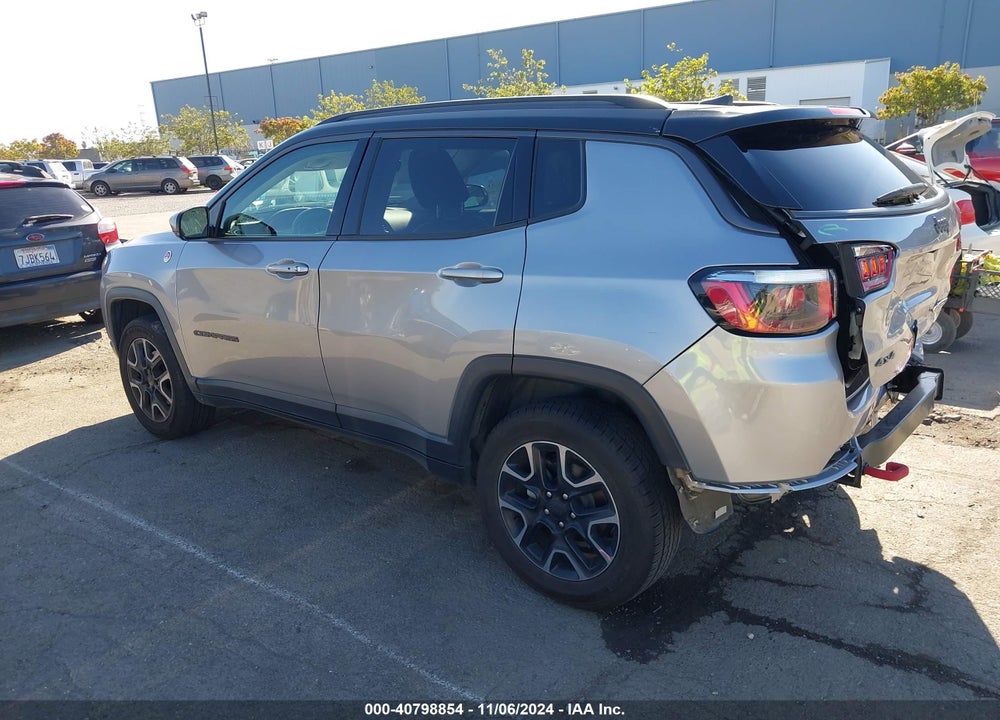 2019 JEEP COMPASS TRAILHAWK 4X4 VIN: 3C4NJDDB6KT668848