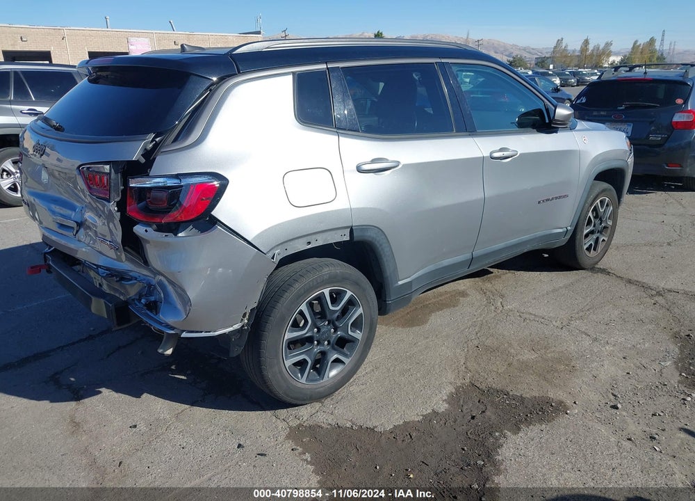 2019 JEEP COMPASS TRAILHAWK 4X4 VIN: 3C4NJDDB6KT668848