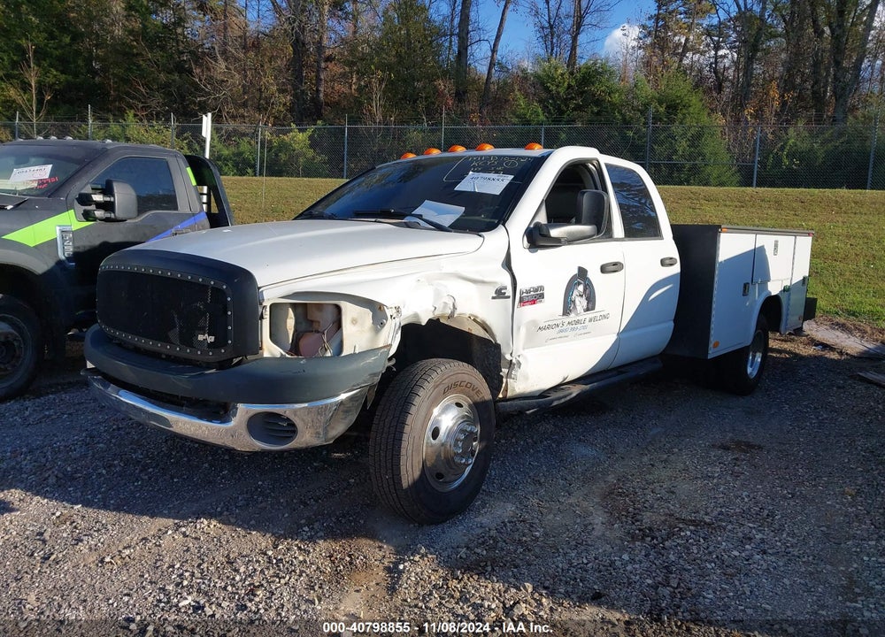 2007 DODGE RAM 3500 HD CHASSIS ST/SLT/LARAMIE VIN: 3D6WH48A87G789120