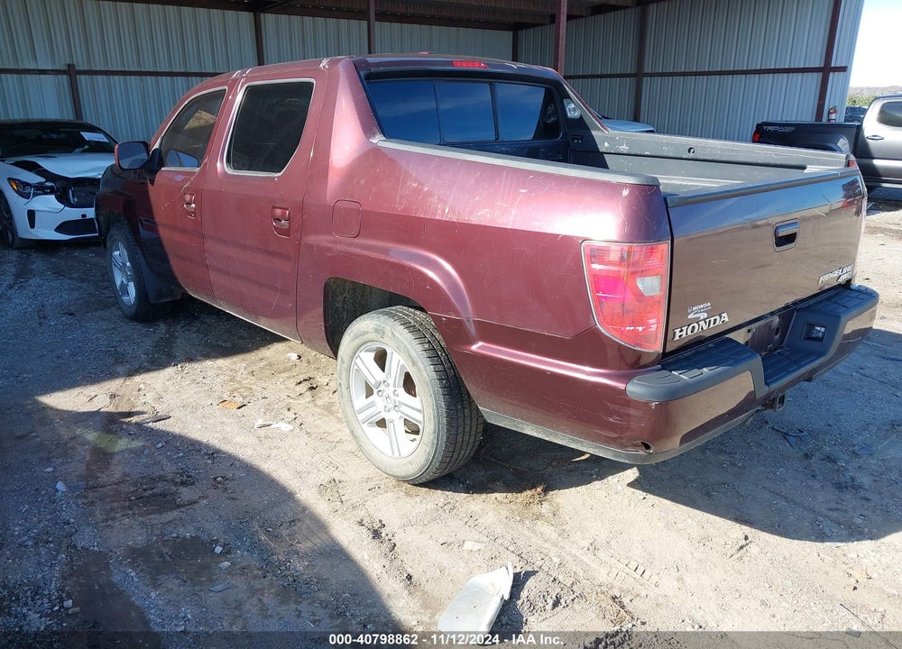 2010 HONDA RIDGELINE RTL VIN: 5FPYK1F51AB004199