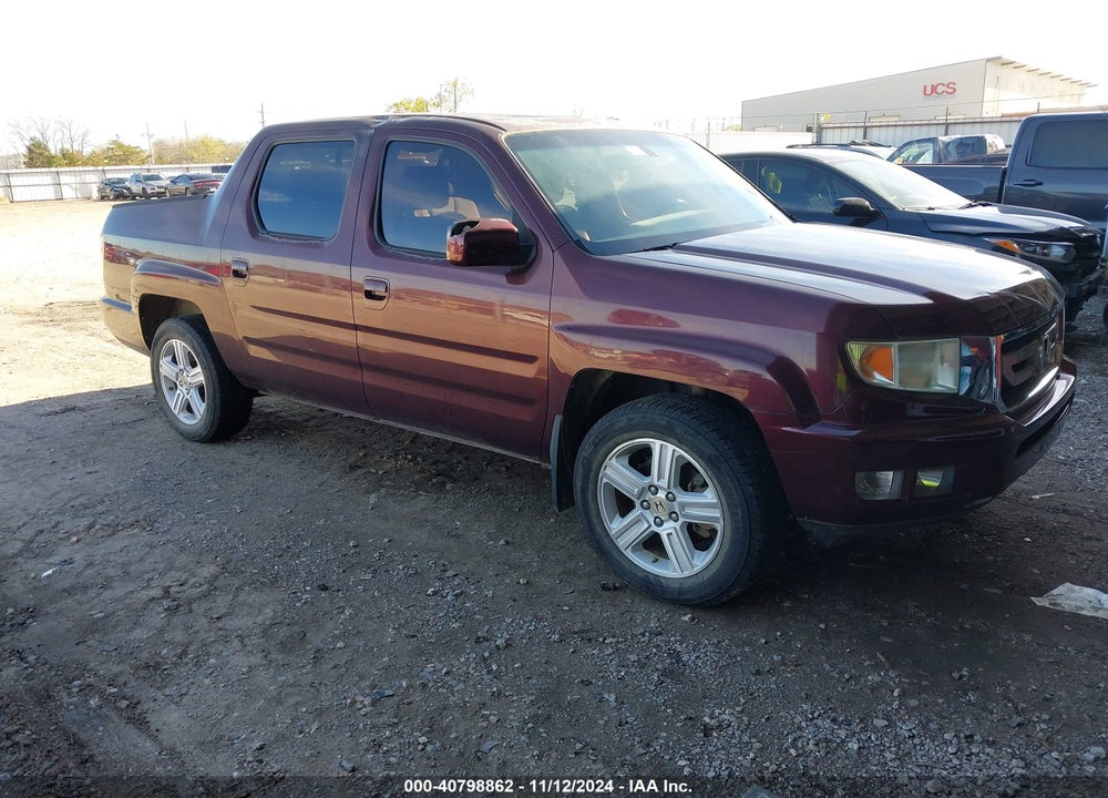 2010 HONDA RIDGELINE RTL VIN: 5FPYK1F51AB004199