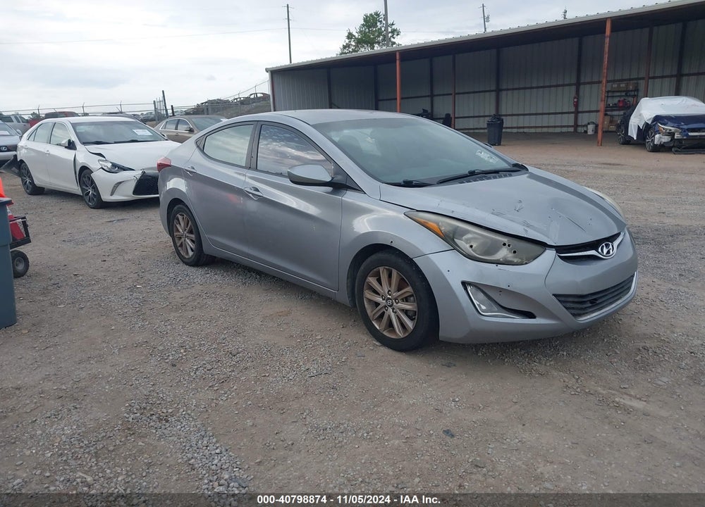 2015 HYUNDAI ELANTRA SE VIN: 5NPDH4AE5FH617014