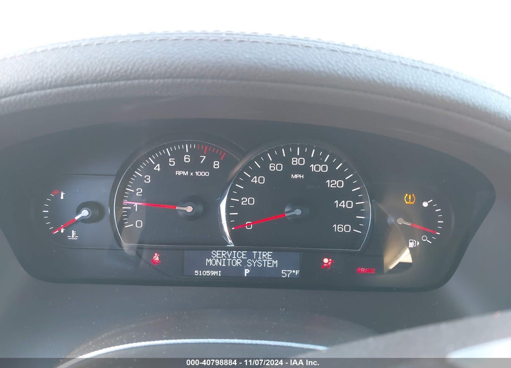 2008 CADILLAC SRX V6 VIN: 1GYEE637X80106593