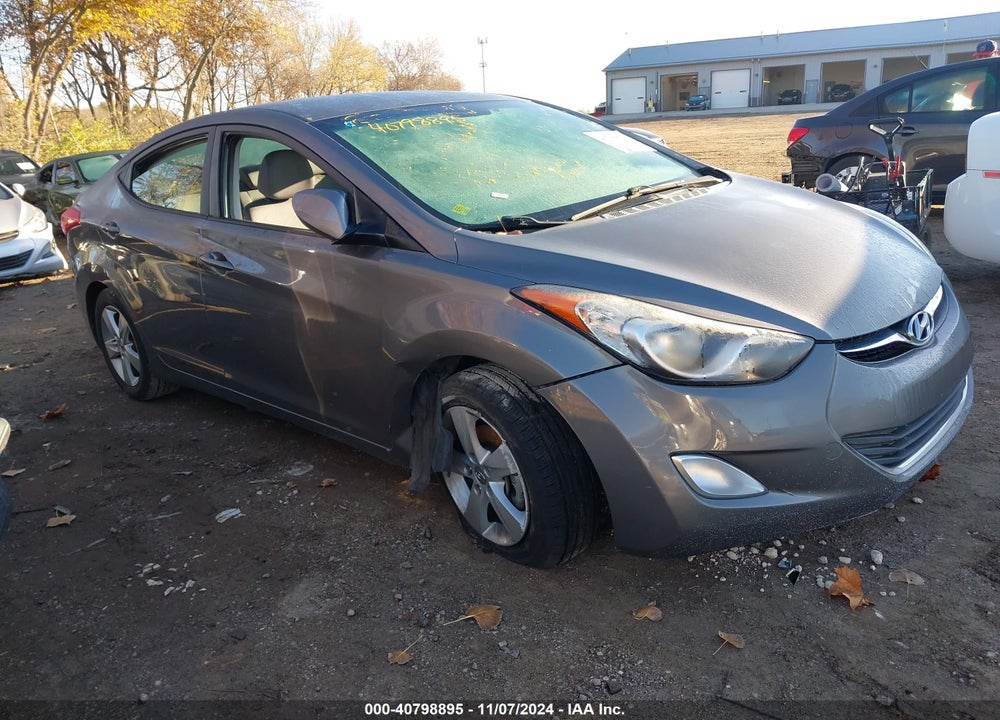 2013 HYUNDAI ELANTRA GLS VIN: 5NPDH4AE5DH375287
