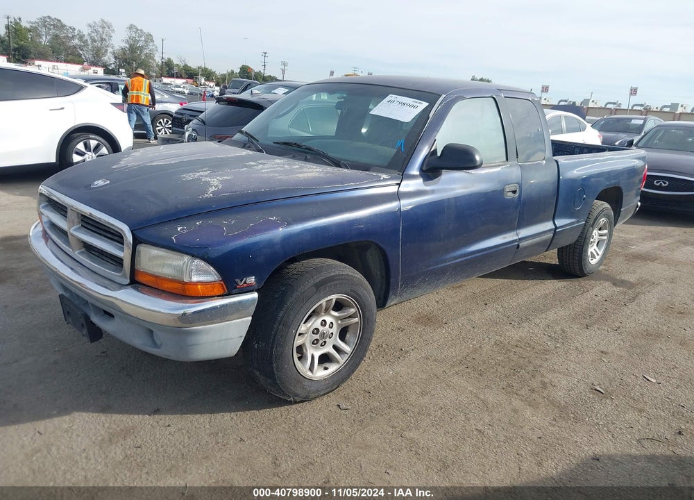 2000 DODGE DAKOTA SLT/SPORT VIN: 1B7GL22X5YS781352