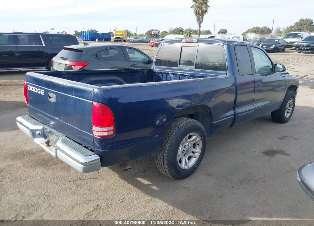 2000 DODGE DAKOTA SLT/SPORT VIN: 1B7GL22X5YS781352