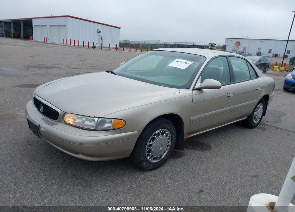 2002 BUICK CENTURY CUSTOM VIN: 2G4WS52J421272660