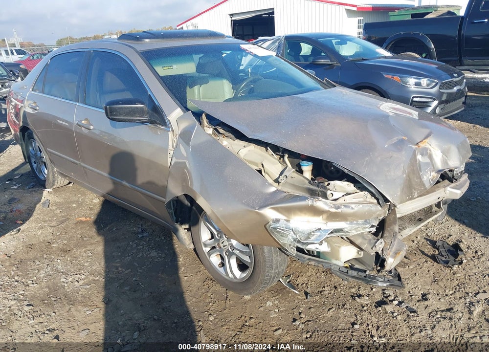 2007 HONDA ACCORD 2.4 EX VIN: 1HGCM56727A086128