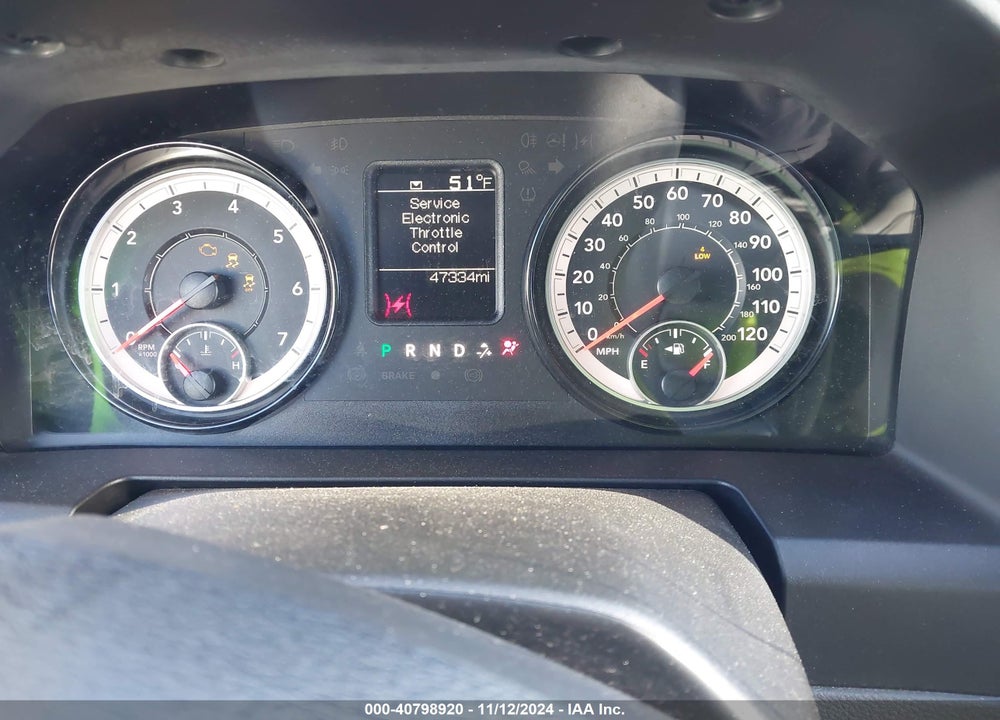 2019 RAM 1500 CLASSIC VIN: 1C6RR7FT9KS600098