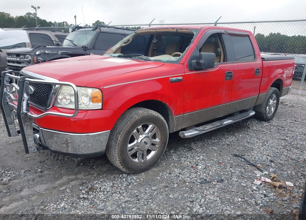 2006 FORD F-150 LARIAT/XLT VIN: 1FTPW12VX6FB47122