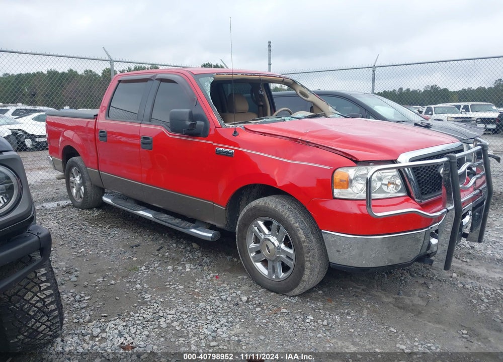 2006 FORD F-150 LARIAT/XLT VIN: 1FTPW12VX6FB47122