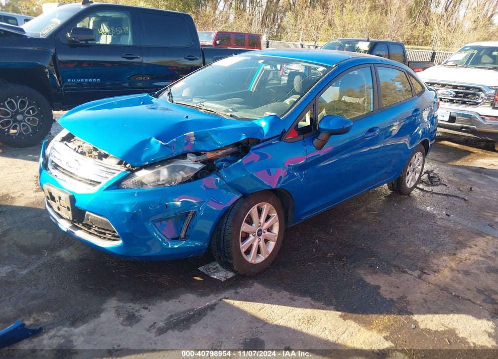 2012 FORD FIESTA SE VIN: 3FADP4BJ7CM170633