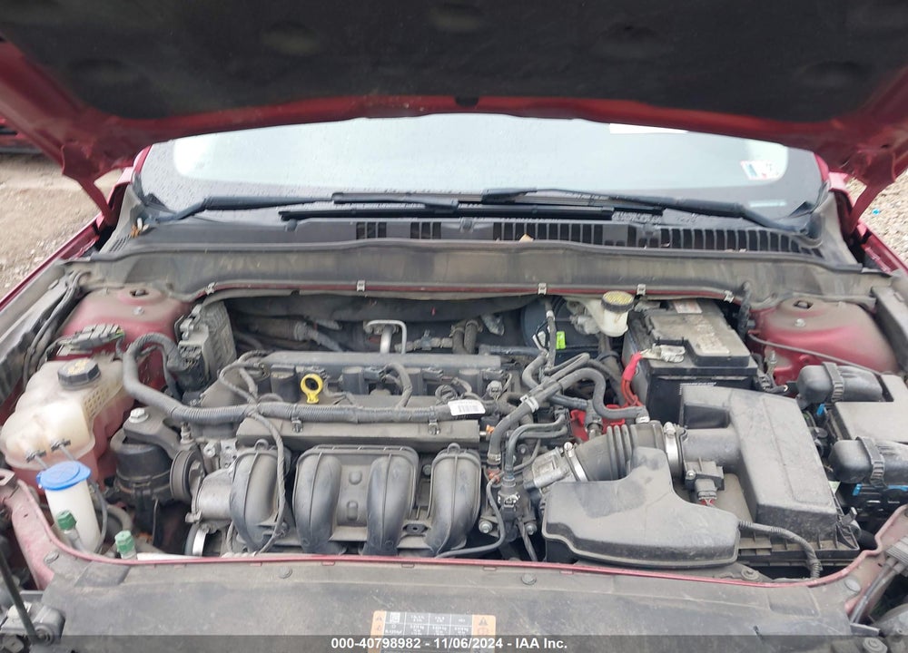2017 FORD FUSION SE VIN: 3FA6P0H74HR162335