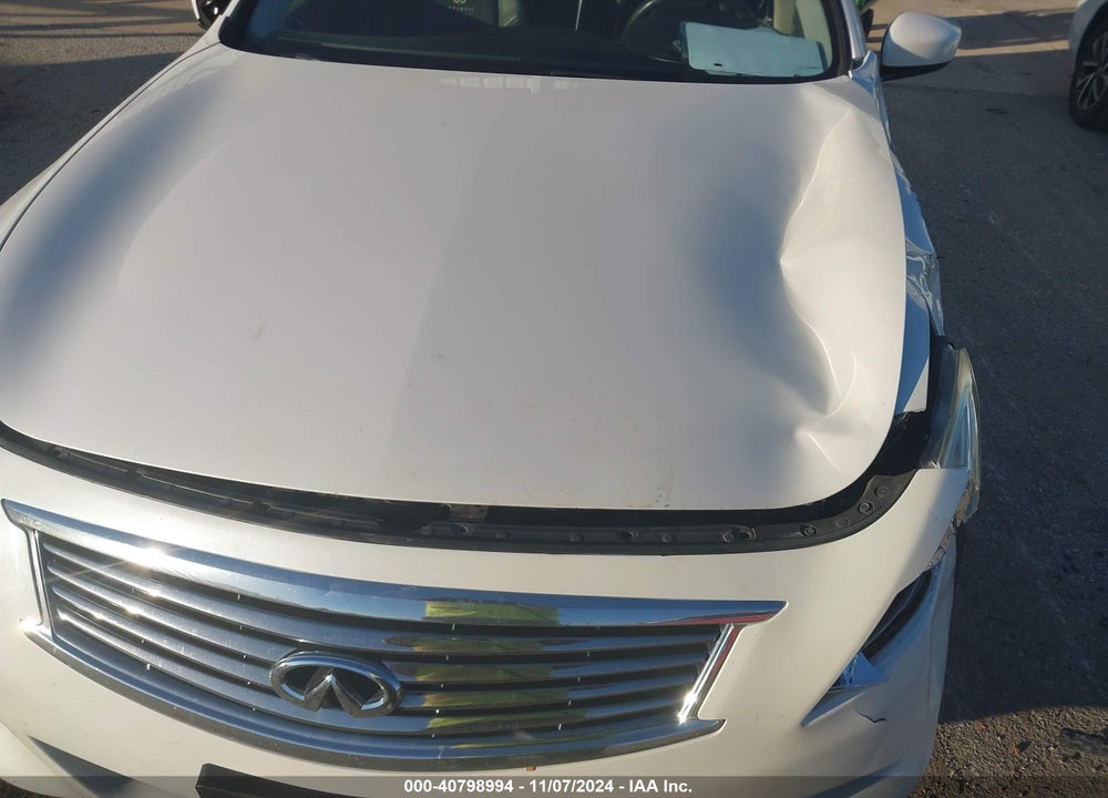 2013 INFINITI G37X VIN: JN1CV6AR6DM358588