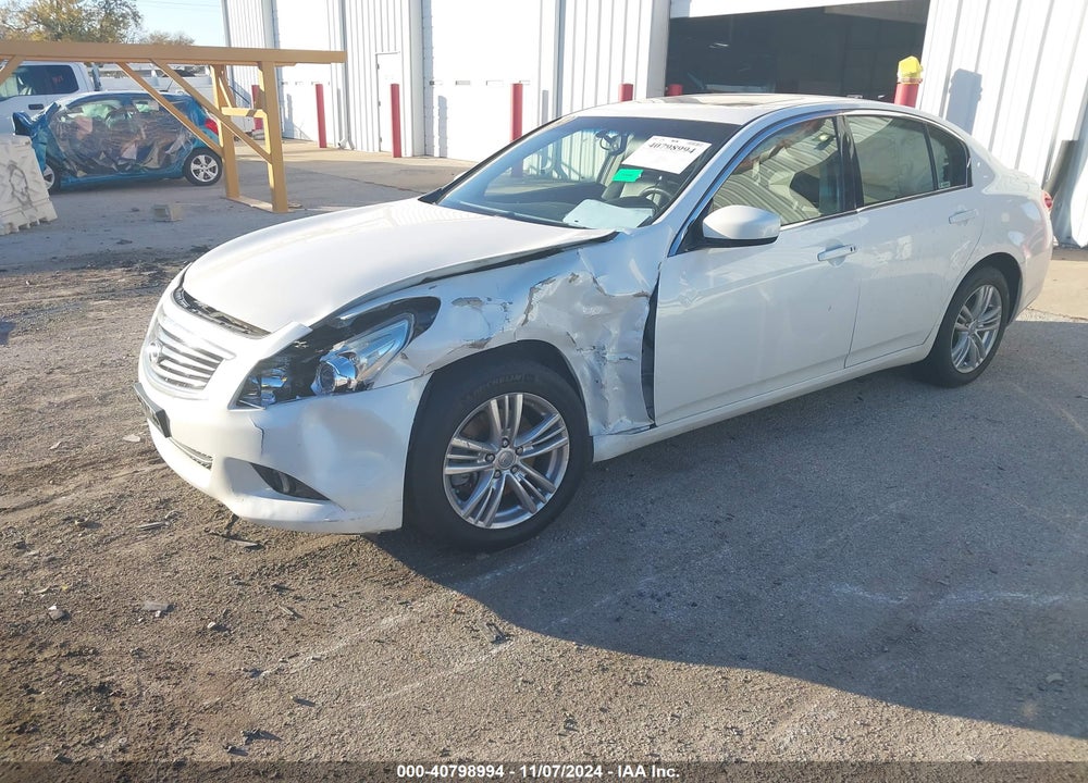 2013 INFINITI G37X VIN: JN1CV6AR6DM358588