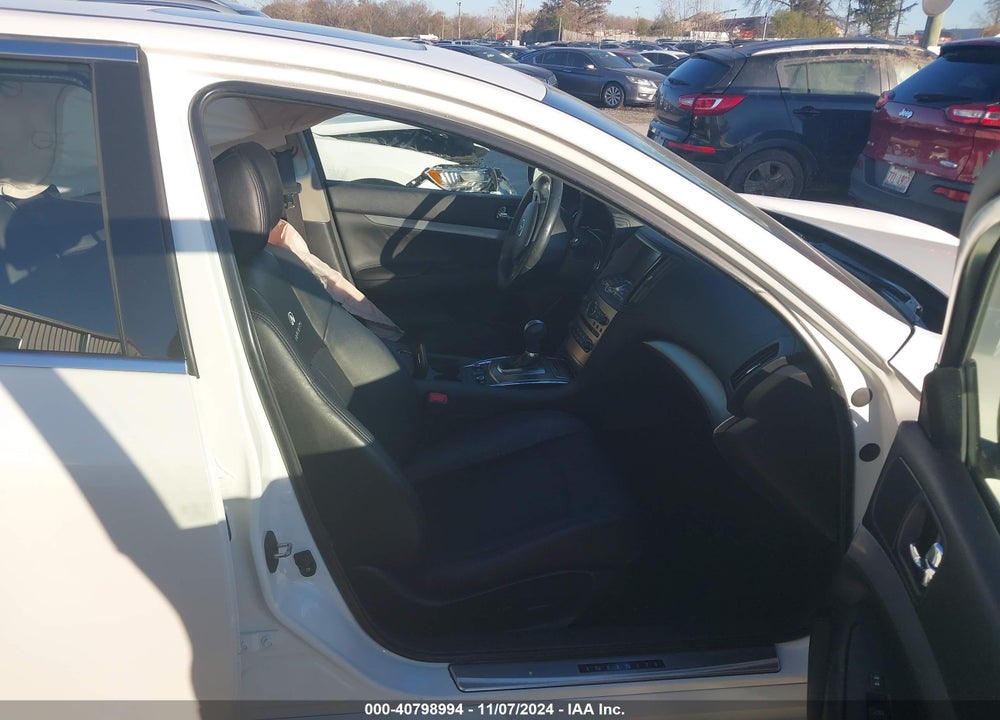 2013 INFINITI G37X VIN: JN1CV6AR6DM358588