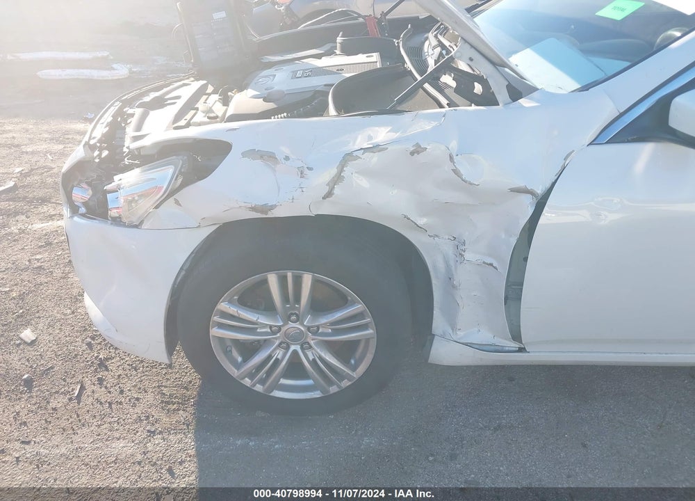 2013 INFINITI G37X VIN: JN1CV6AR6DM358588