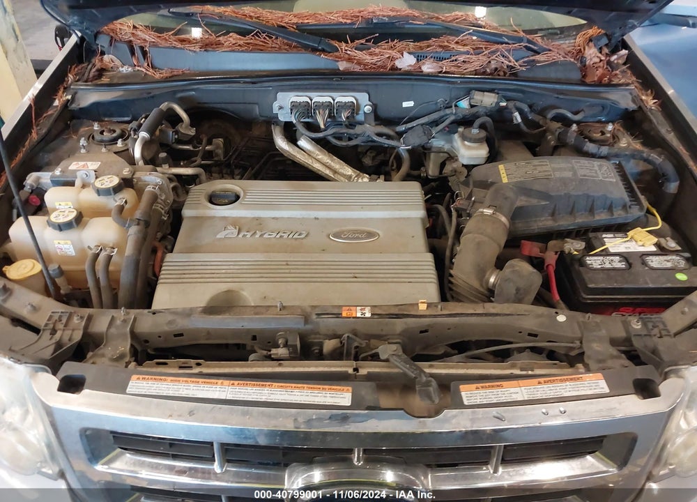 2008 FORD ESCAPE HYBRID VIN: 1FMCU59H18KB92872