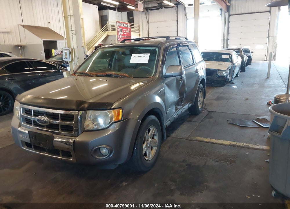 2008 FORD ESCAPE HYBRID VIN: 1FMCU59H18KB92872