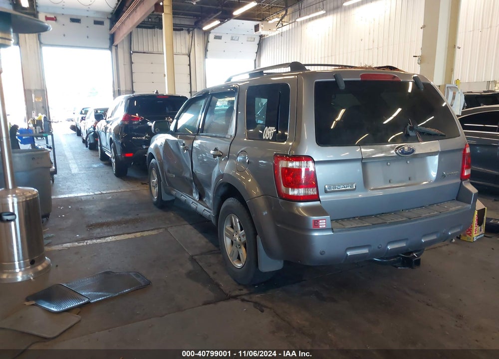 2008 FORD ESCAPE HYBRID VIN: 1FMCU59H18KB92872