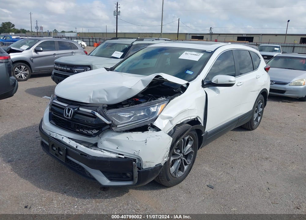 2022 HONDA CR-V 2WD EX-L VIN: 2HKRW1H86NH408213