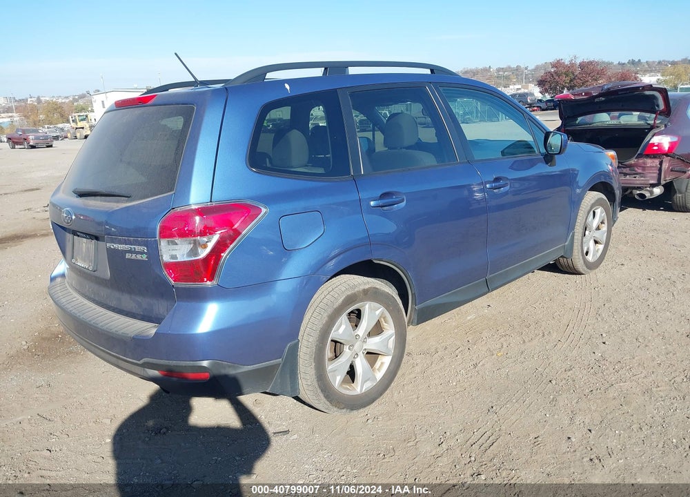 2015 SUBARU FORESTER 2.5I PREMIUM VIN: JF2SJADC3FG585304
