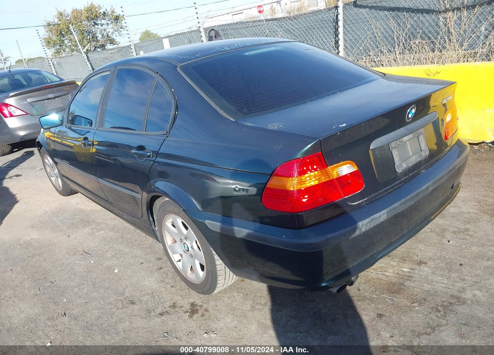 2003 BMW 3 SERIES 325I VIN: WBAAZ33483KP79339