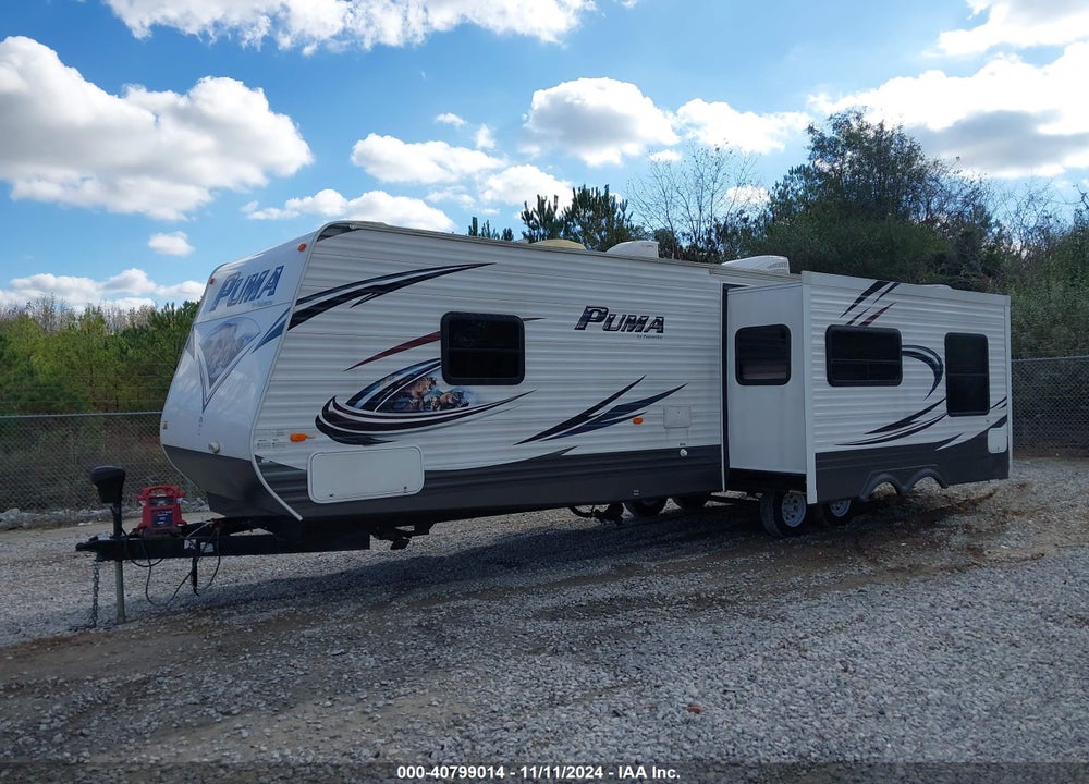 2015 PALOMINO BY FOREST RIVER PUMA VIN: 4X4TPUF25FP052050