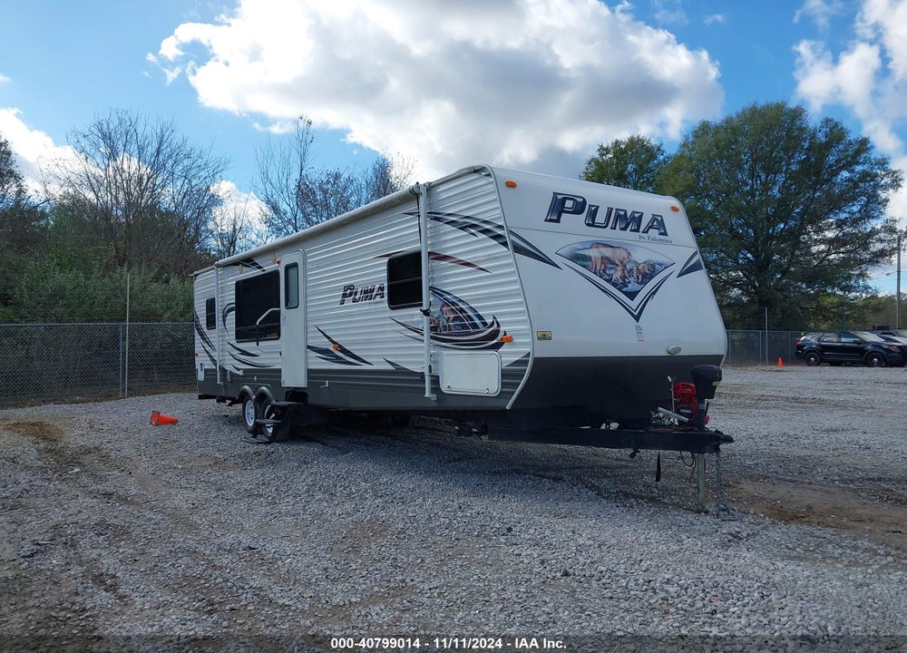 2015 PALOMINO BY FOREST RIVER PUMA VIN: 4X4TPUF25FP052050