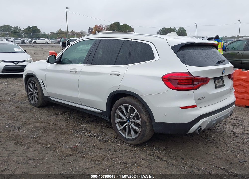 2018 BMW X3 XDRIVE30I VIN: 5UXTR9C5XJLD70002